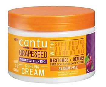 Cantu Grapeseed Cream Strengthening Curls Waves 340g