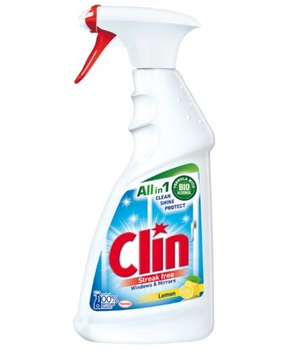 Clin Glass Cleaning Liquid Lemon 500 ml