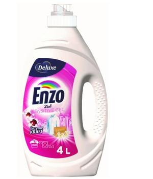 DELUXE ENZO Sensitive laundry gel 4 L