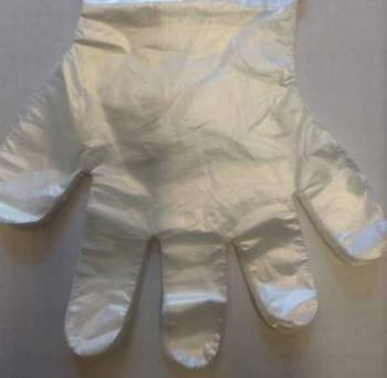 Disposable HDPE Foil Gloves 100 PCS.