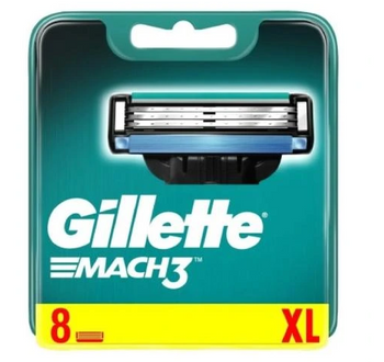 Gillette M3 Replacement razor blades 8pcs.