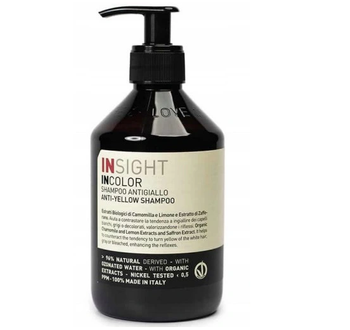 Insight Incolor Anti-Yellow Shampoo 400ml