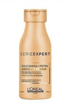 Loreal Absolut Repair Gold Shampoo 100 ml for damaged hair