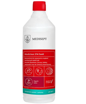 Medisept Mediclean 310 Preparation for everyday cleaning of all sanitary surfaces 1 L