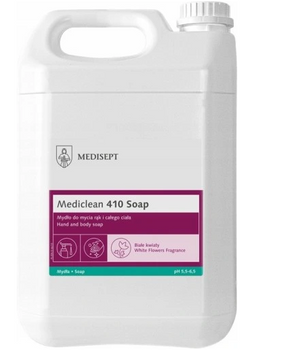 Medisept Mediclean 410 Soap liquid hand and body wash 5 L