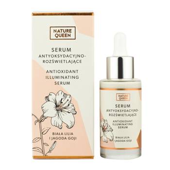 Nature Queen Antioxidant and brightening serum - white lily and goji berry 30ml