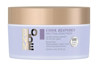 Schwarzkopf Blondme Cool Purple Mask 200 ml