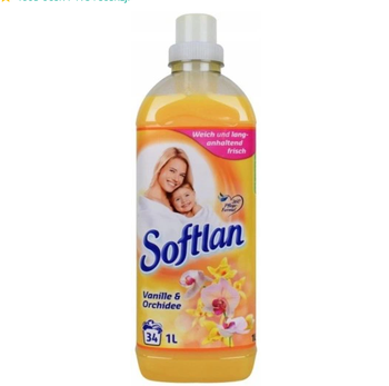 Softlan Fabric softener Yellow Vanilla&amp;0rchidea 1L