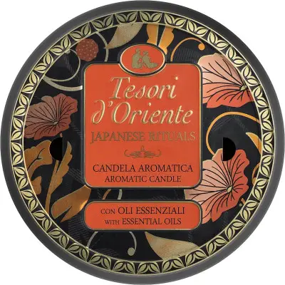 Tesori d&#39;Oriente JAPANESE candle 200 g Tsubaki and Peony