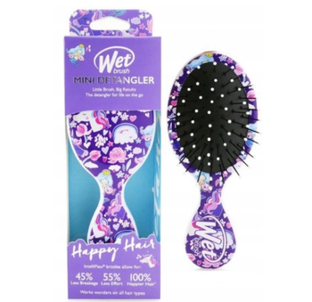 Wet Brush Mini Happy Hair Mermaids &amp; Unicorn Brush Mermaid Unicorn