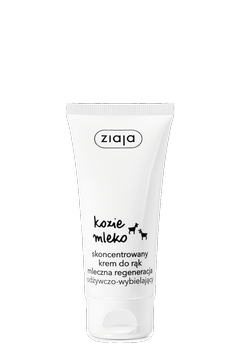 Ziaja Goat Milk Concentrated Hand Cream nourishing and whitening milky regeneration 50ml