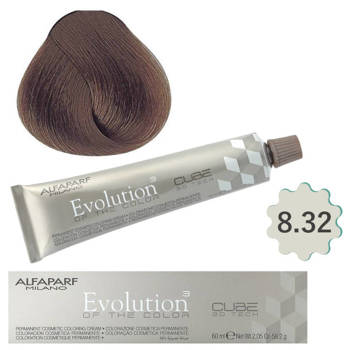 Alfaparf Farbe 60ml EOC CUBE 8.32