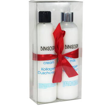 BingoSpa Collagen Shine Set. Duschcreme + Handwaschmilch