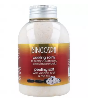 BingoSpa Salzpeeling mit Vulkangestein und rotem Tee 580g