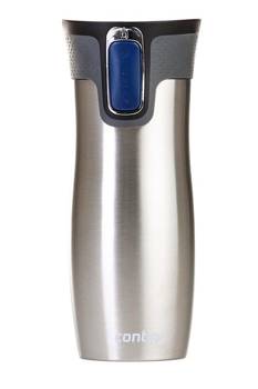 Contigo 10 Therm Becher West Loop Edelstahl Logo 470ml