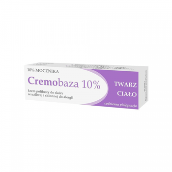 CremoBaza 10 % Peelingcreme mit Urea 30 g