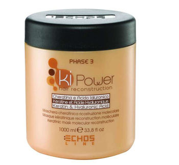 ECHOSLINE kiPower Maske mit Keratin 1000 ml