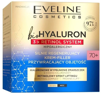 Eveline bioBAKUCHIOL 3xRetinol System 70+ Stark regenerierend 50ml