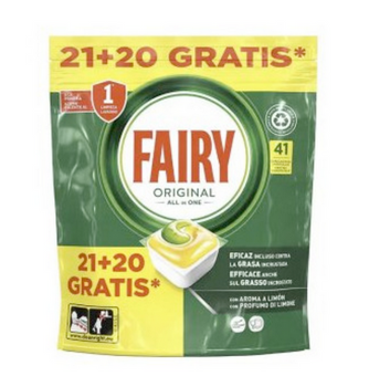 Fairy Original All In One Geschirrspülerkapseln 41 Stück