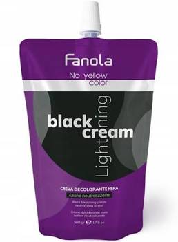 Fanola No Yellow Black Brightener Cream 500g 7/8 T