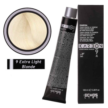 Farbe Echosline Karbon 9 Extra-Light Charcoal Blonde 100ml