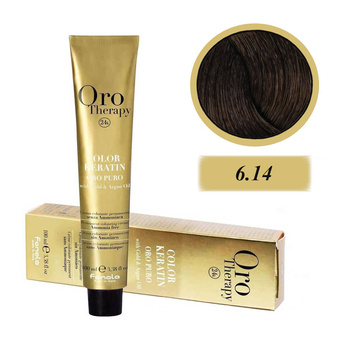 Farbe Fanola Oro Therapy 6.14 100ml