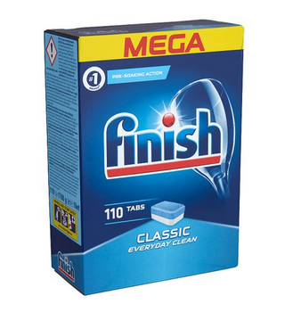 Finish Classic Everyday Clean Mega 110 Stück Spülmaschinentabs