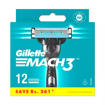 Gillette Mach 3 Rasierereinsatz 12 Stk.