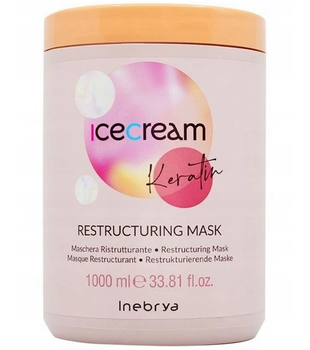 Inebrya IC Keratin Restrukturierungsmaske 1000 ml