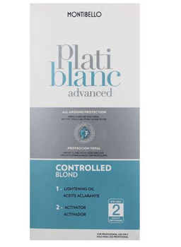 Montibello Plat Adv Kontrolliertes Blond 200 ml + 400 ml