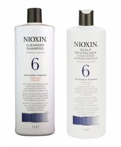 NIOXIN 6 Duo Set 2x1000ml Shampoo + Spülung