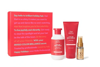 Wella Invigo Color Brilliance Geschenkset für coloriertes und feines Haar