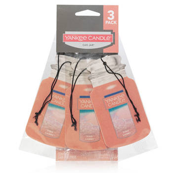 Yankee Candle Car Jar 3er-Pack Pink Sands