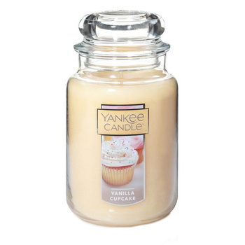 Yankee Candle Vanilla Cupcake-Glas, groß, 623 g