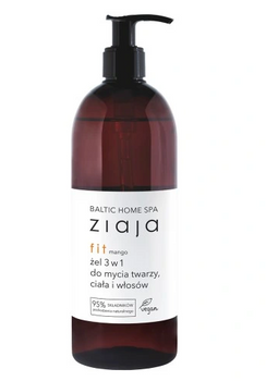 Ziaja Baltic Home Spa Fit Gesichts-, Körper- und Haarreinigungsgel Mango 500 ml