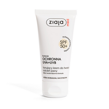 Ziaja Med Protective Treatment UVA+UVB tonisierende Gesichtscreme natürlicher Farbton 50 ml