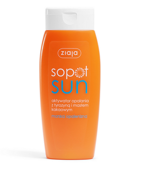 Ziaja Sopot Sonnenbräunungsaktivator mit Tyrosin und Kakaobutter 150ml