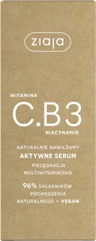 Ziaja Vitamin C.B3 Aktivserum für das Gesicht 30 ml