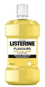 Listerine Lime&amp;Mint mouthwash 500 ml