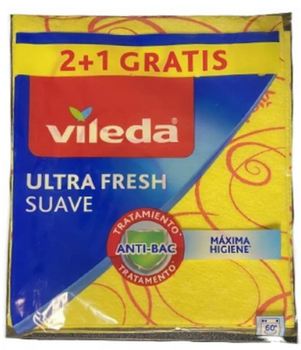 Vileda Ultra Fresh Universal Cloths 2+1