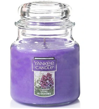 Yankee Candle Giara Piccola Fiori Lilla 104g