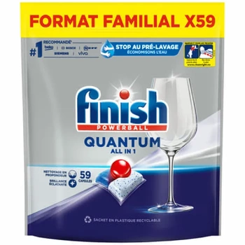 FINISH Quantum ALL IN 1 Spülmaschinentabs 59 Stück
