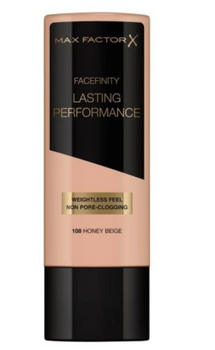 Max Factor Lasting Performance Podkład do Twarzy w odcieniu Honey Beige (108)