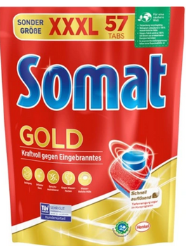 Somat Gold XXXL Dishwasher Tablets 57 pcs