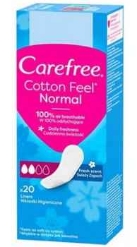 Carefree Wkładki Cotton Feel Normal Fresh 20 szt