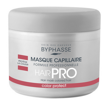 Byphasse Hair Pro Color Protect  Maska do włosów farbowanych 500 ml