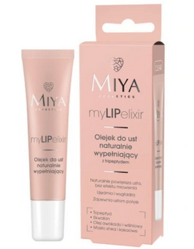 Miya Cosmetics myLIPelixir Lip Oil umplere naturală Clear 10 g