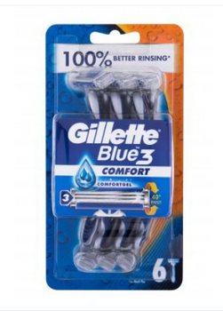 Gillette Blue3 Comfort 6 Stück.