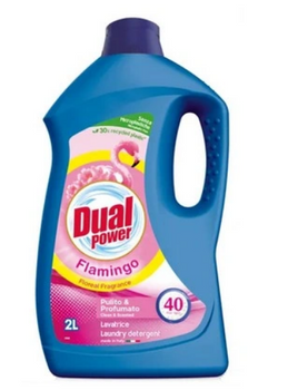 Dual Power Universal Flamingo Laundry Liquid 2 L