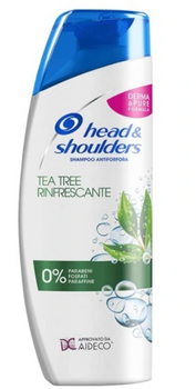Head&Shoulders Tea Tree Rinfrescante Szampon przeciwłupieżowy do włosów 250 ml
